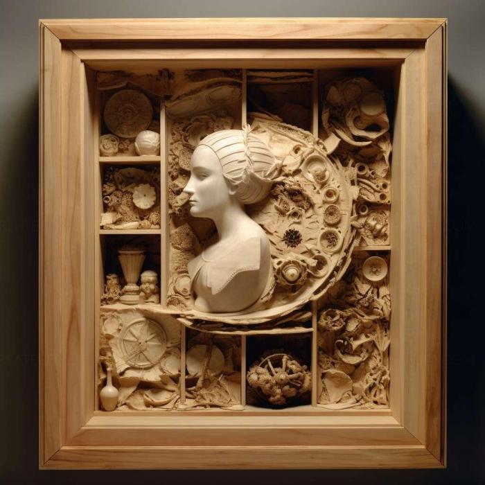 نموذج ثلاثي الأبعاد لآلة CNC 3D Art 